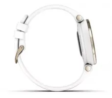 Умные часы Garmin Lily (кремово-золотистый/силиконовый ремешок)