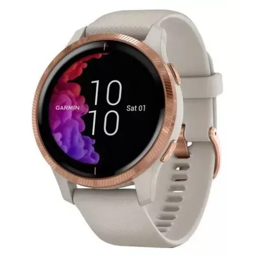 Умные часы Garmin Venu Rose Gold/Light Sand