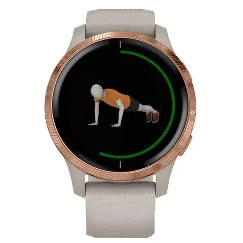 Умные часы Garmin Venu Rose Gold/Light Sand