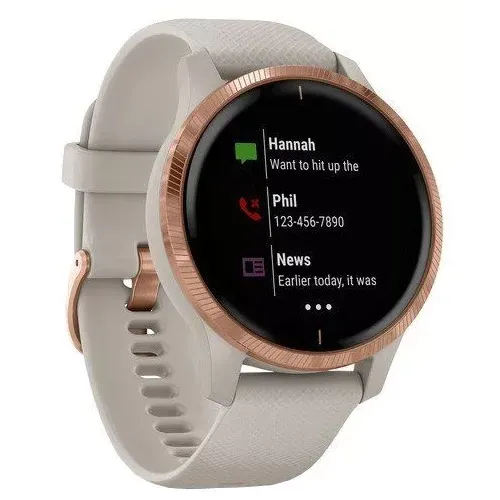 Умные часы Garmin Venu Rose Gold/Light Sand