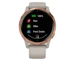 Умные часы Garmin Venu Rose Gold/Light Sand
