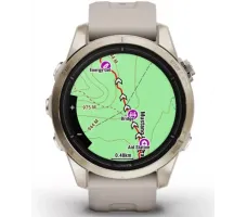 Умные часы Garmin Epix Pro Gen 2 Sapphire 42 мм (мягкое золото/песок)