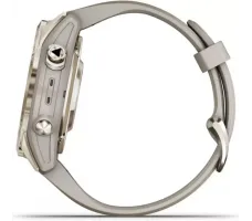 Умные часы Garmin Epix Pro Gen 2 Sapphire 42 мм (мягкое золото/песок)