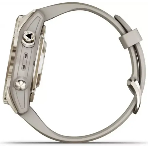 Умные часы Garmin Epix Pro Gen 2 Sapphire 42 мм (мягкое золото/песок)