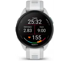 Умные часы Garmin Forerunner 165 Music (туманно-серый/белый камень)