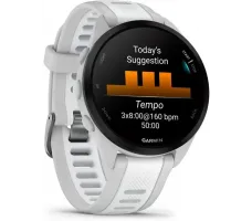 Умные часы Garmin Forerunner 165 Music (туманно-серый/белый камень)