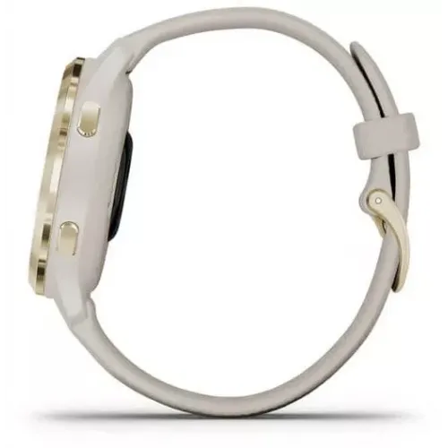 Умные часы Garmin Venu 2S (светло-золотистый/бежевый)
