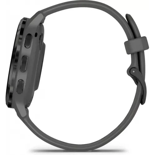 Умные часы Garmin Venu 3S (серая галька, с силиконовым ремешком)