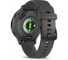 Умные часы Garmin Venu 3S (серая галька, с силиконовым ремешком)