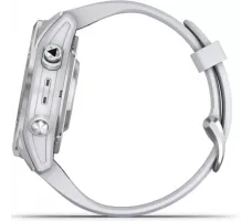 Умные часы Garmin Epix Pro Gen 2 Standard 42 мм (серебро/белый камень)