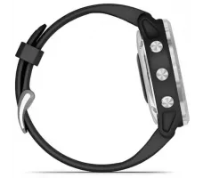 Умные часы Garmin Fenix 6 Solar 42 мм (серебристый/черный)