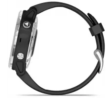 Умные часы Garmin Fenix 6 Solar 42 мм (серебристый/черный)