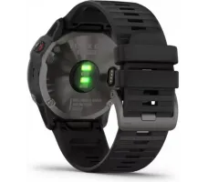 Умные часы Garmin Fenix 6X Pro Solar (титановый серый DLC/черный)