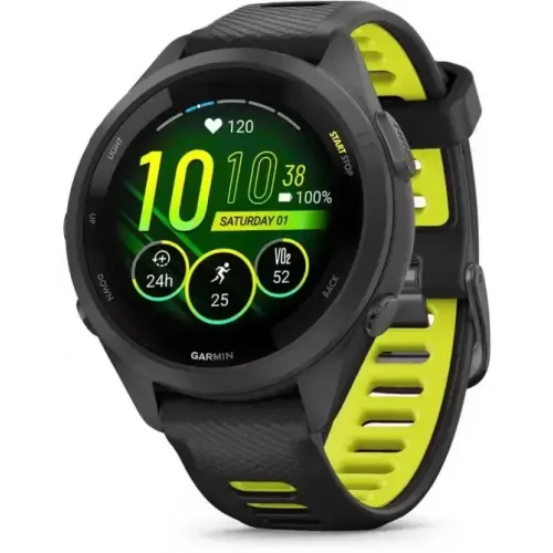 Умные часы Garmin Forerunner 265S (черный/желтый)