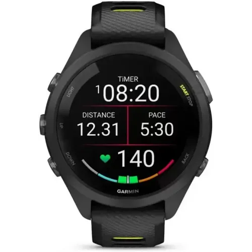 Умные часы Garmin Forerunner 265S (черный/желтый)