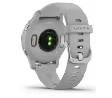 Умные часы Garmin Venu 2S (нержавеющая сталь/серый)