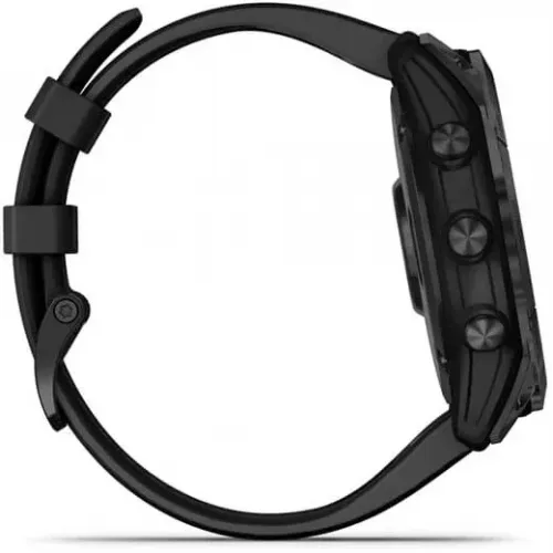 Умные часы Garmin Fenix 7X Sapphire Solar 51 мм (черный титан/черный)