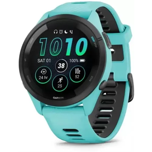 Умные часы Garmin Forerunner 265 (морская волна/черный)