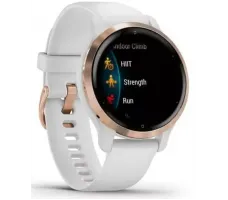 Умные часы Garmin Venu 2S (розовое золото/белый)