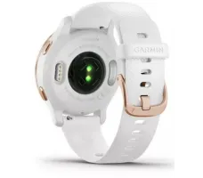 Умные часы Garmin Venu 2S (розовое золото/белый)