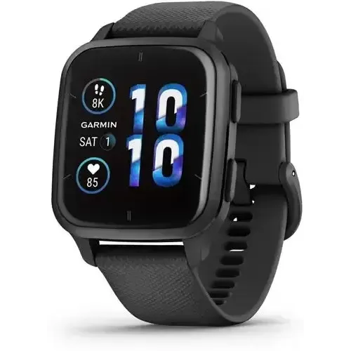Умные часы Garmin Venu Sq 2 Music Edition (черный)