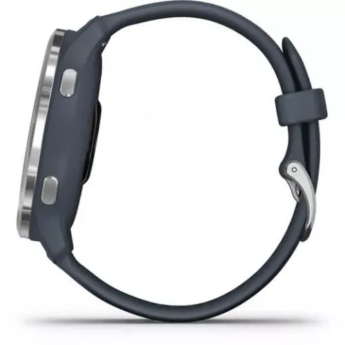 Умные часы Garmin Venu 2 (нержавеющая сталь/синий гранит)