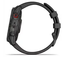 Умные часы Garmin Epix Sapphire Gen 2 (черный титан/черный)