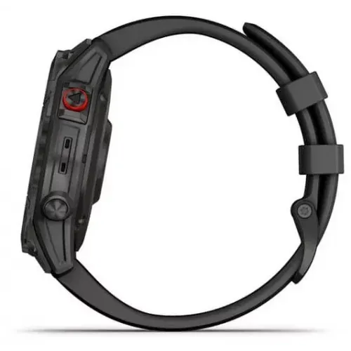 Умные часы Garmin Epix Sapphire Gen 2 (черный титан/черный)