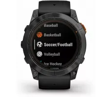 Умные часы Garmin Fenix 7X Pro Solar (сланцево-серый/черный)