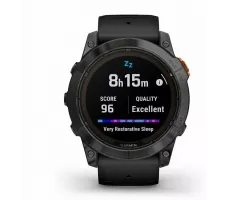 Умные часы Garmin Fenix 7X Pro Solar (сланцево-серый/черный)