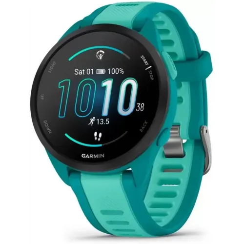 Умные часы Garmin Forerunner 165 Music (бирюзовый/аква)