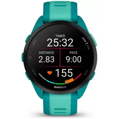 Умные часы Garmin Forerunner 165 Music (бирюзовый/аква)