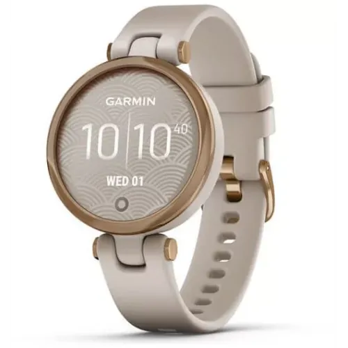 Умные часы Garmin Lily (розовое золото/силиконовый ремешок)