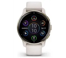 Умные часы Garmin Venu 2 Plus (золотистый/бежевый)