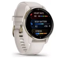 Умные часы Garmin Venu 2 Plus (золотистый/бежевый)