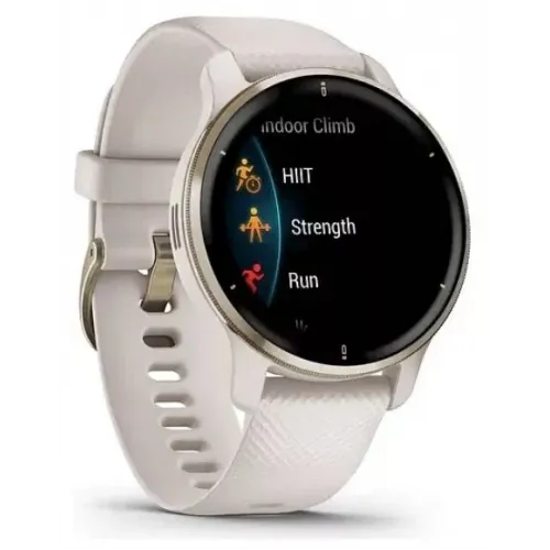 Умные часы Garmin Venu 2 Plus (золотистый/бежевый)