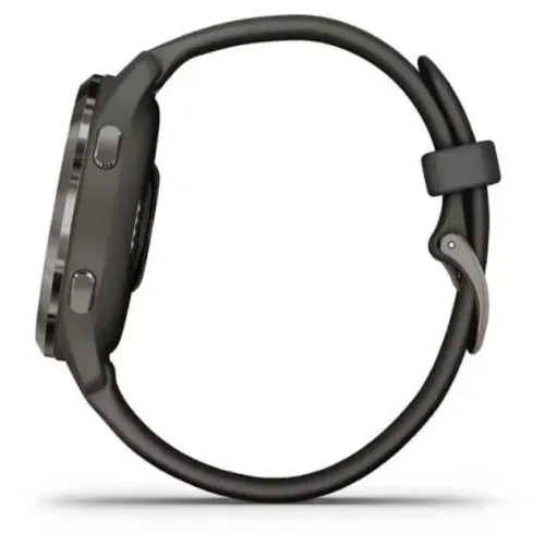 Умные часы Garmin Venu 2S (сланцевая нержавеющая сталь/черный)