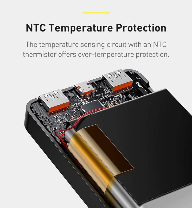 внутри внешнего аккумулятора