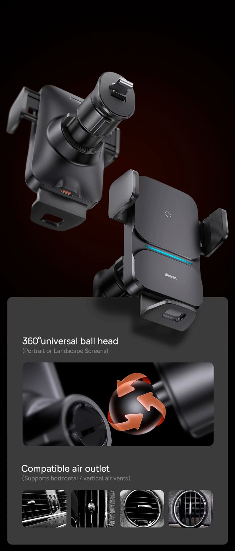 детальный показ держателя