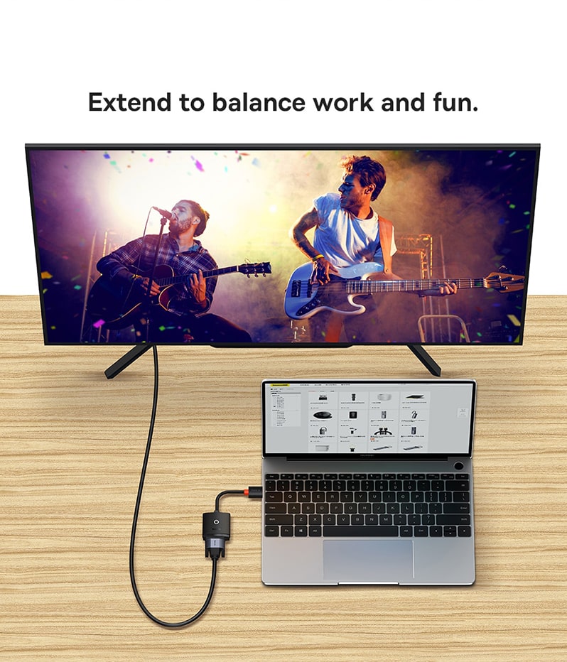 подключить ноутбук к телевизору 