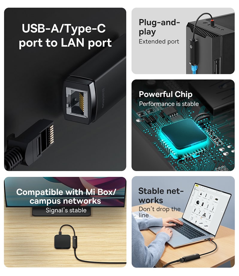 RJ45 LAN Port 1000Mbps RJ45 LAN Port 1000Mbps