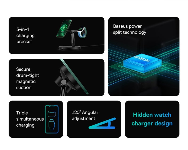 Зарядное устройство 3 в 1