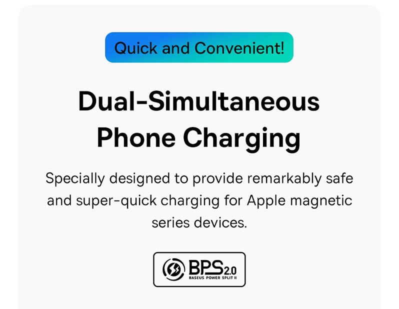 Одновременная Двойная зарядка телефона