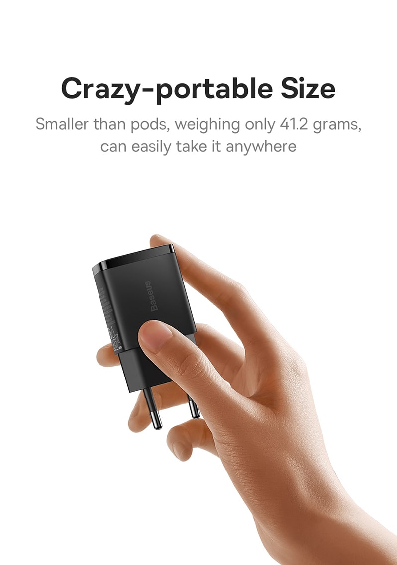 зарядное устройство в черном цвете