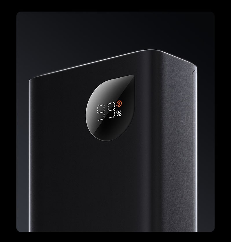 Большой дисплей уровня заряда