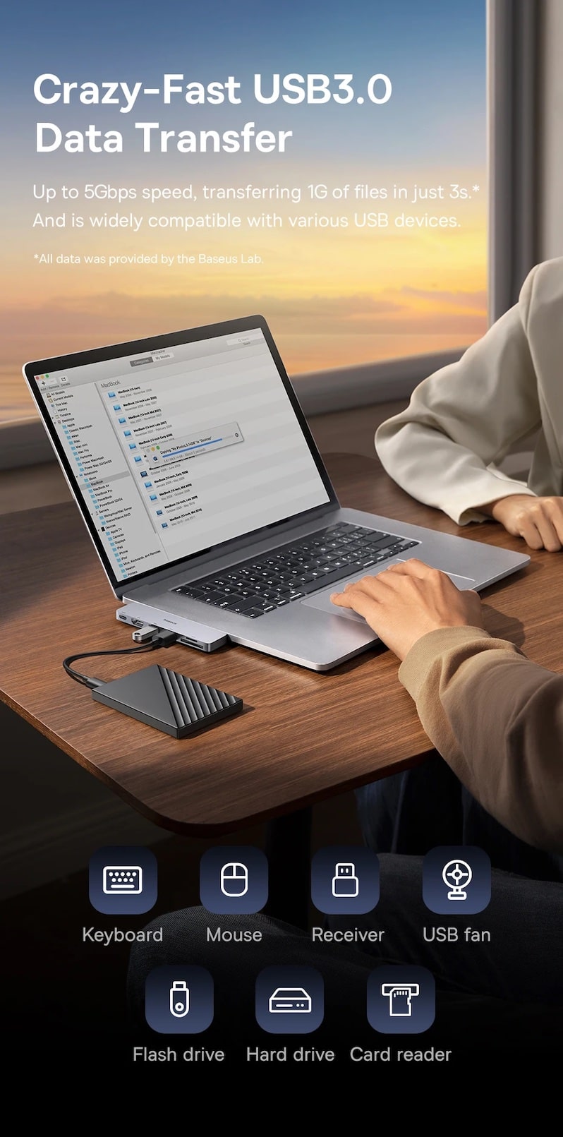 передача данных USB3.0